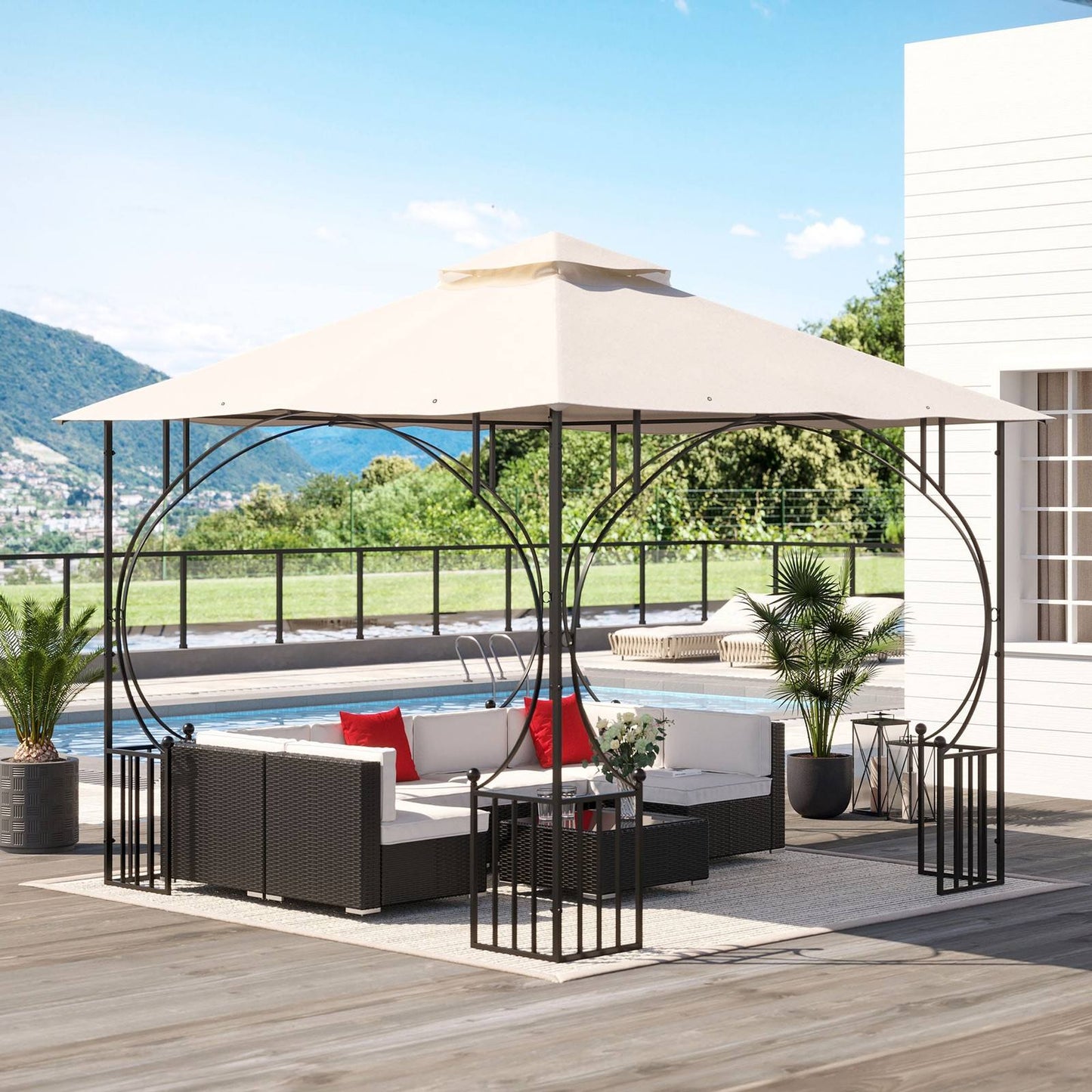 3x3M Replacement Gazebo Canopy