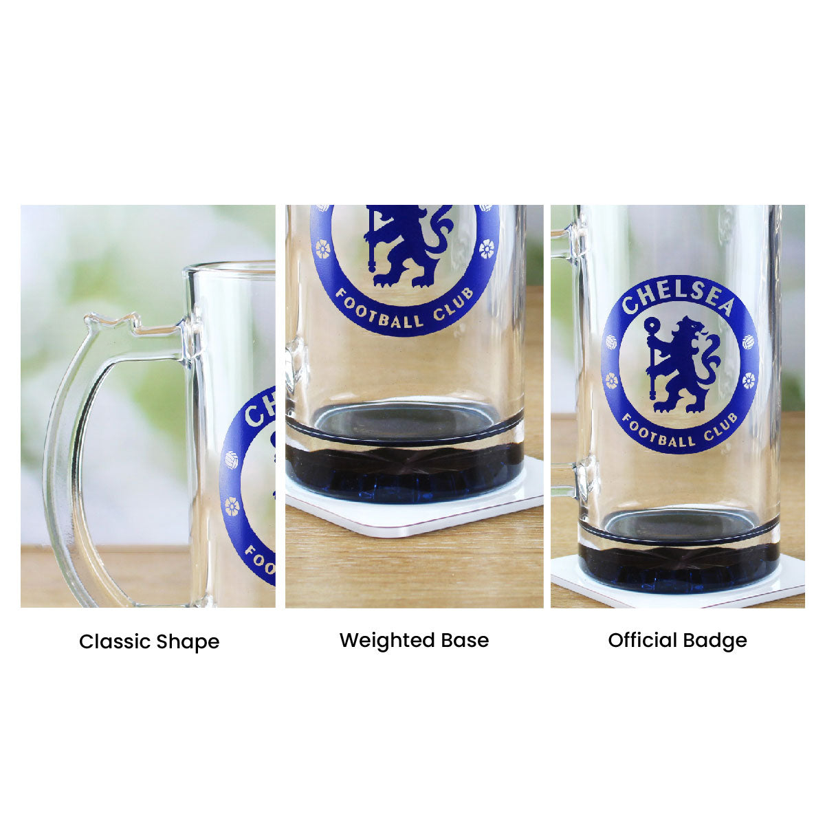 Engraved Official Chelsea 20oz Beer Mug, Gift Boxed