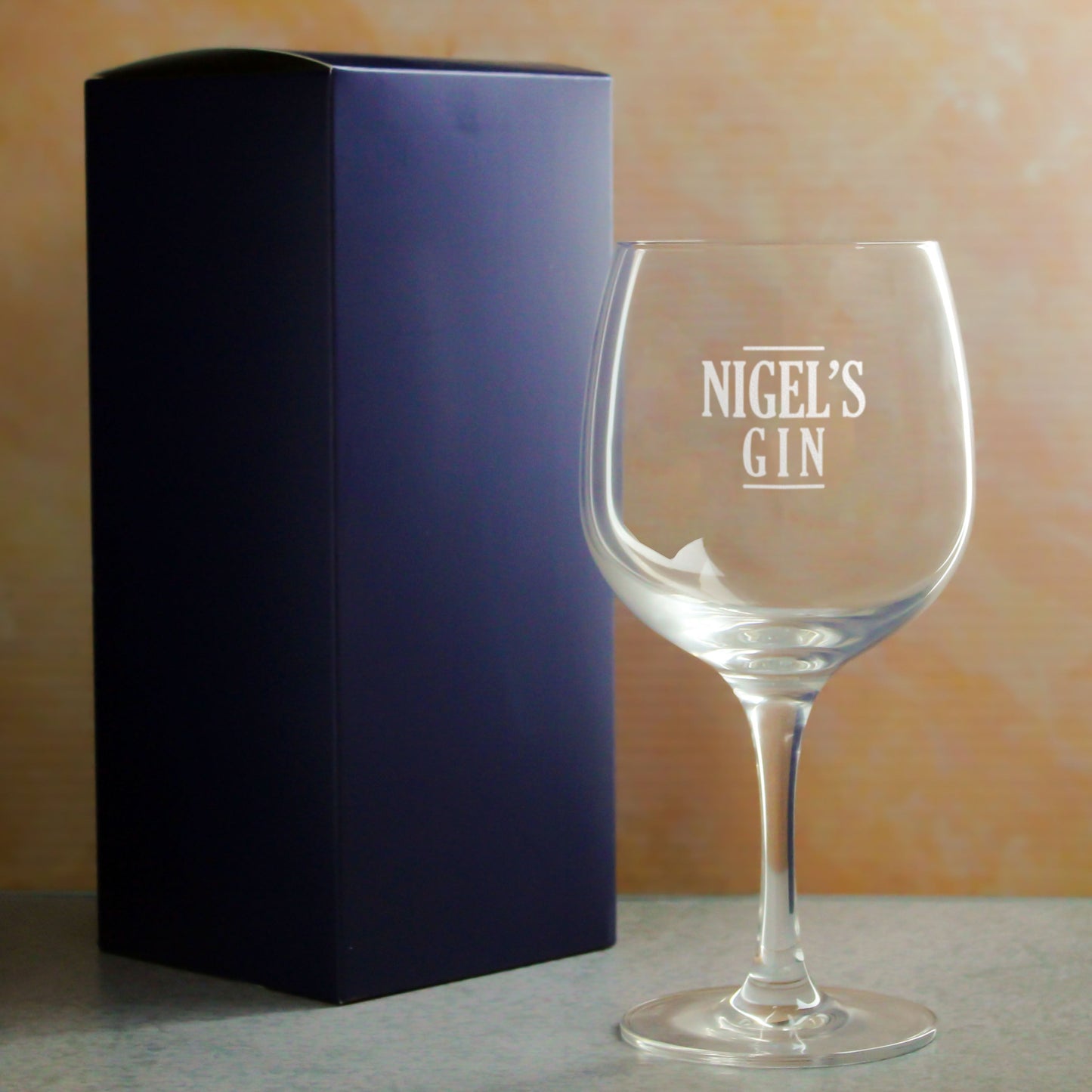 Engraved Personalised Cocktail & Bar Glassware, Custom Name or Message, Gift Box Included