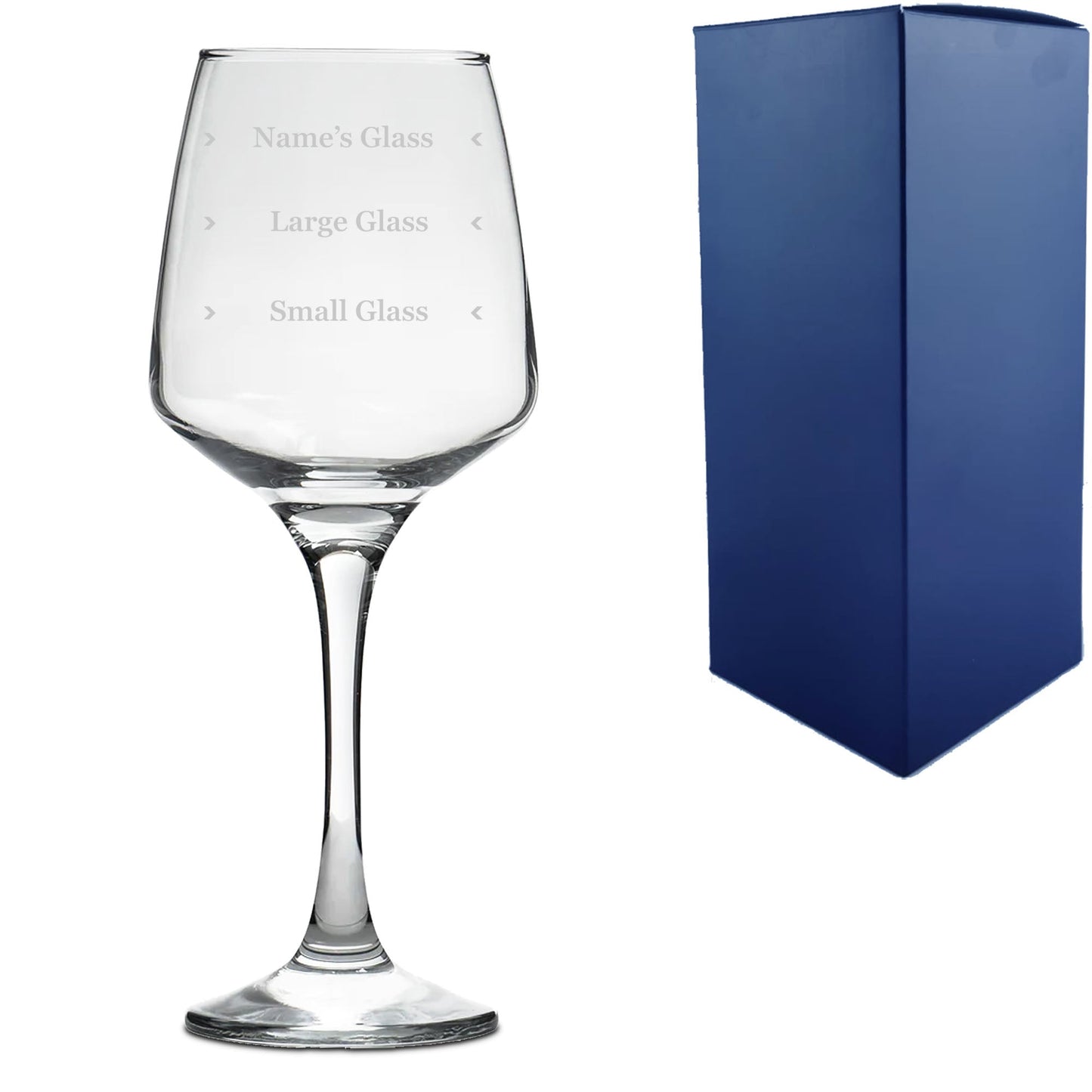 Engraved Wine Glasses — Infinity, Classic, Primetime, Tromba, Tallo & Enoteca Designs