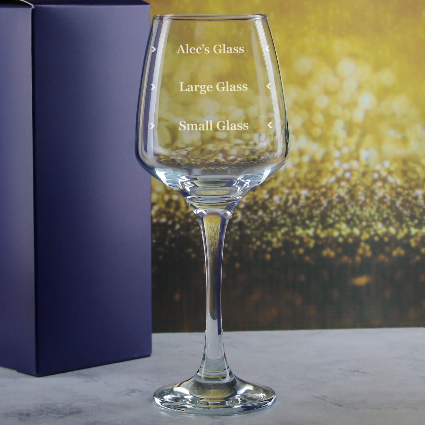 Engraved Wine Glasses — Infinity, Classic, Primetime, Tromba, Tallo & Enoteca Designs