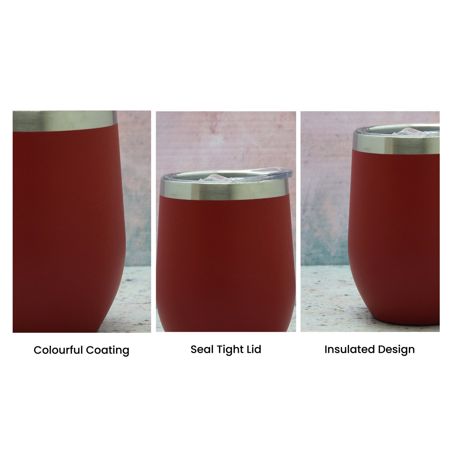 Engraved Red Insulated Travel Cup