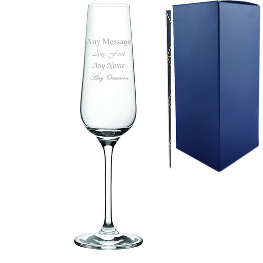 Engraved 6oz Invitation Champagne Flute