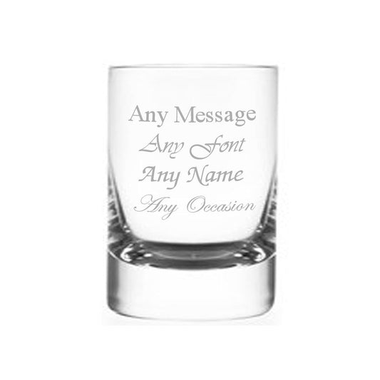 Engraved 50ml Round Hot Tot Shot