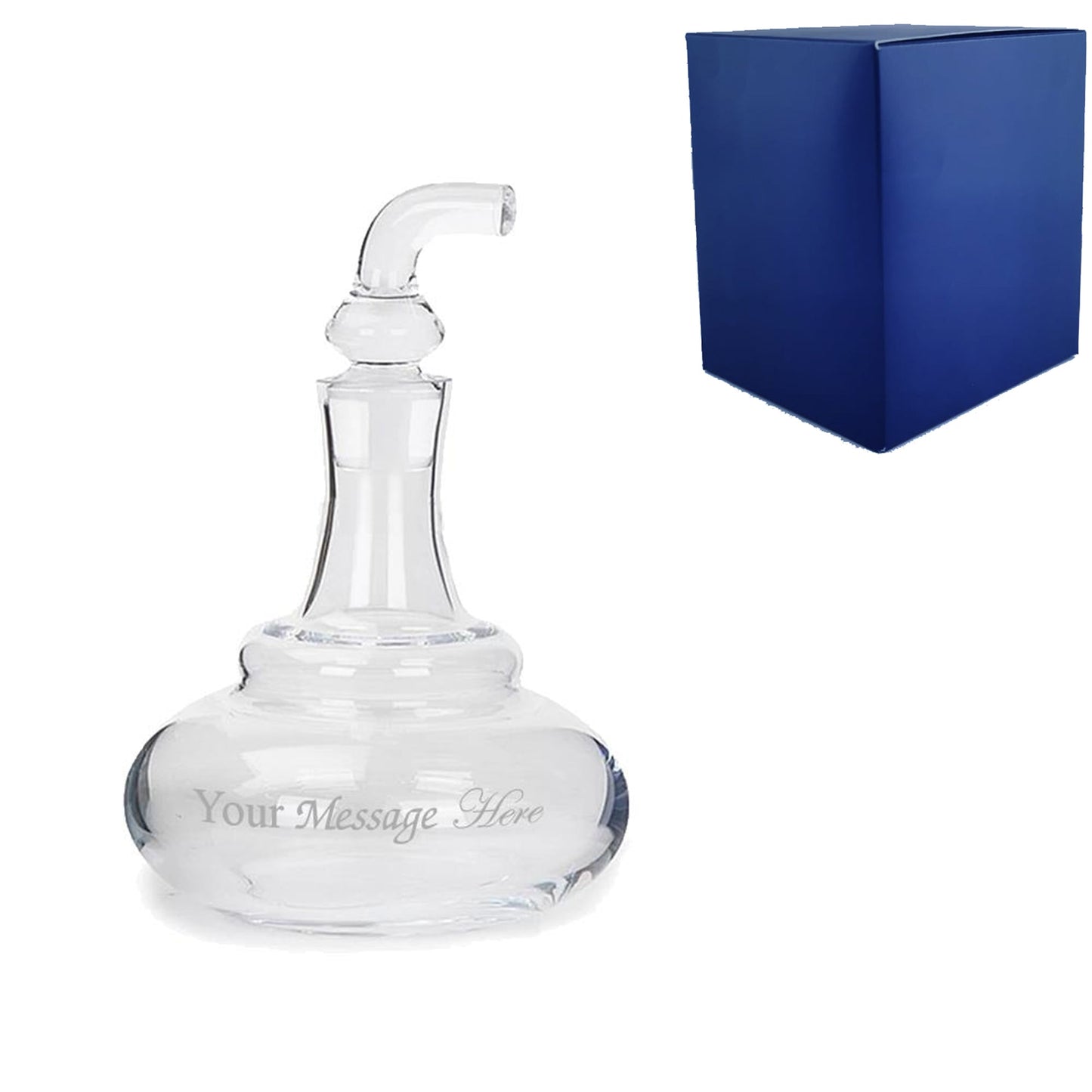 Engraved 100ml Handmade Whisky Still Mini Decanter