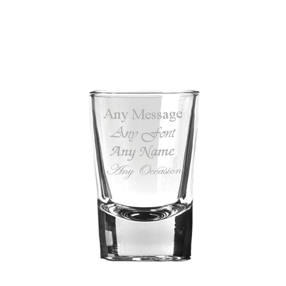 Engraved 60ml Big Shot Tot Glass