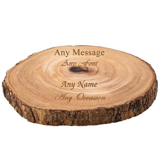 Engraved Darwin Wooden Board