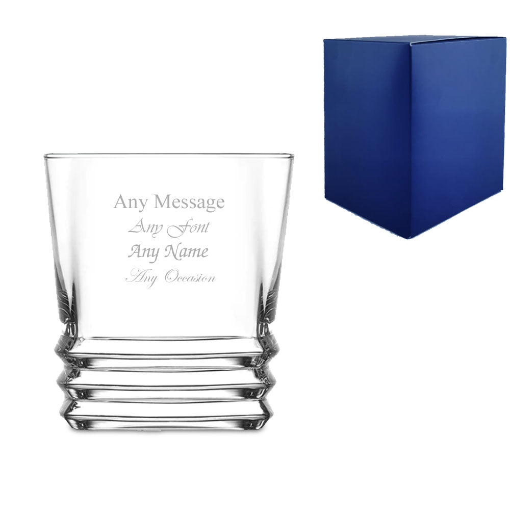 Engraved 190ml Elegan Water Tumbler With Gift Box