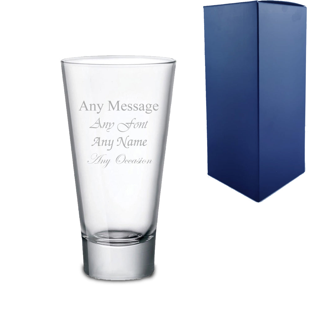 Engraved 450ml Ypsilon Hiball Glass With Gift Box