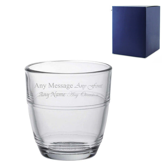 Engraved 160ml Curved Stacking Tumbler with Gift Box