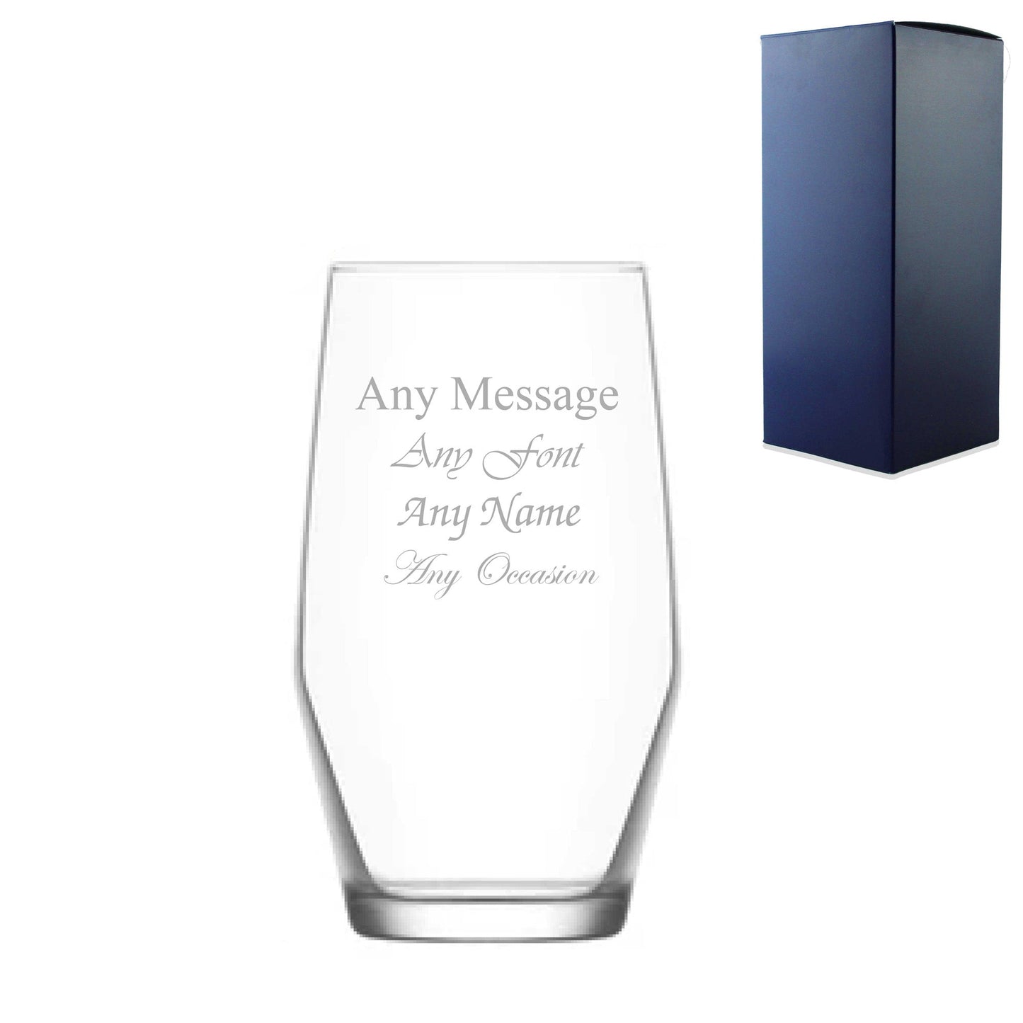 Personalised Engraved Custom Gin Glasses Birthday Wedding Gifts For Her Mum