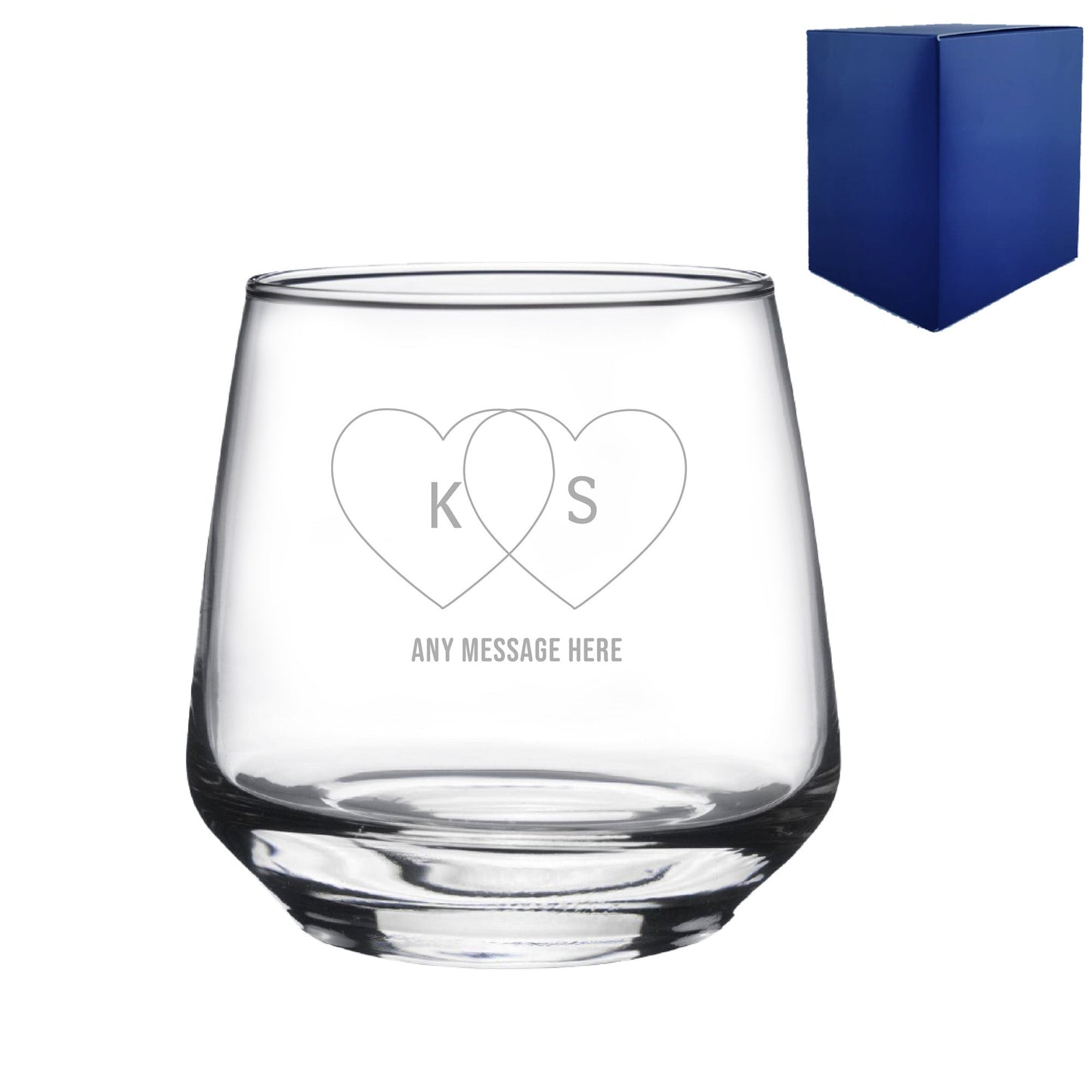 Engraved Valentines Day Tallo Tumbler, Gift Boxed