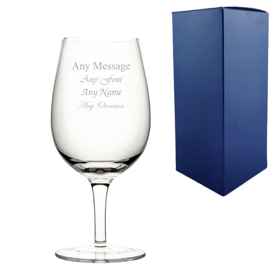 Engraved Shoreditch Wine Glass 12.5oz/369ml, Any Message
