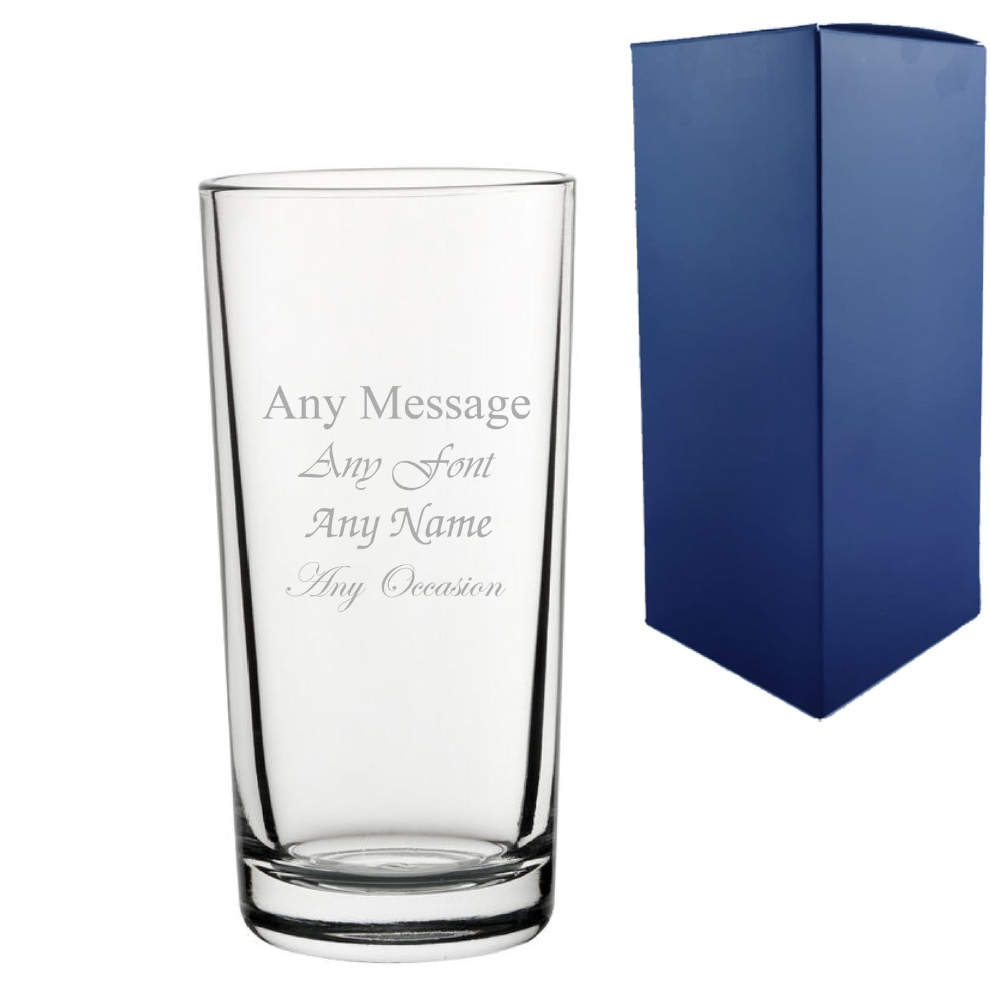 Engraved Alanya Long Drink 9.5oz/280ml Hiball, Any Message