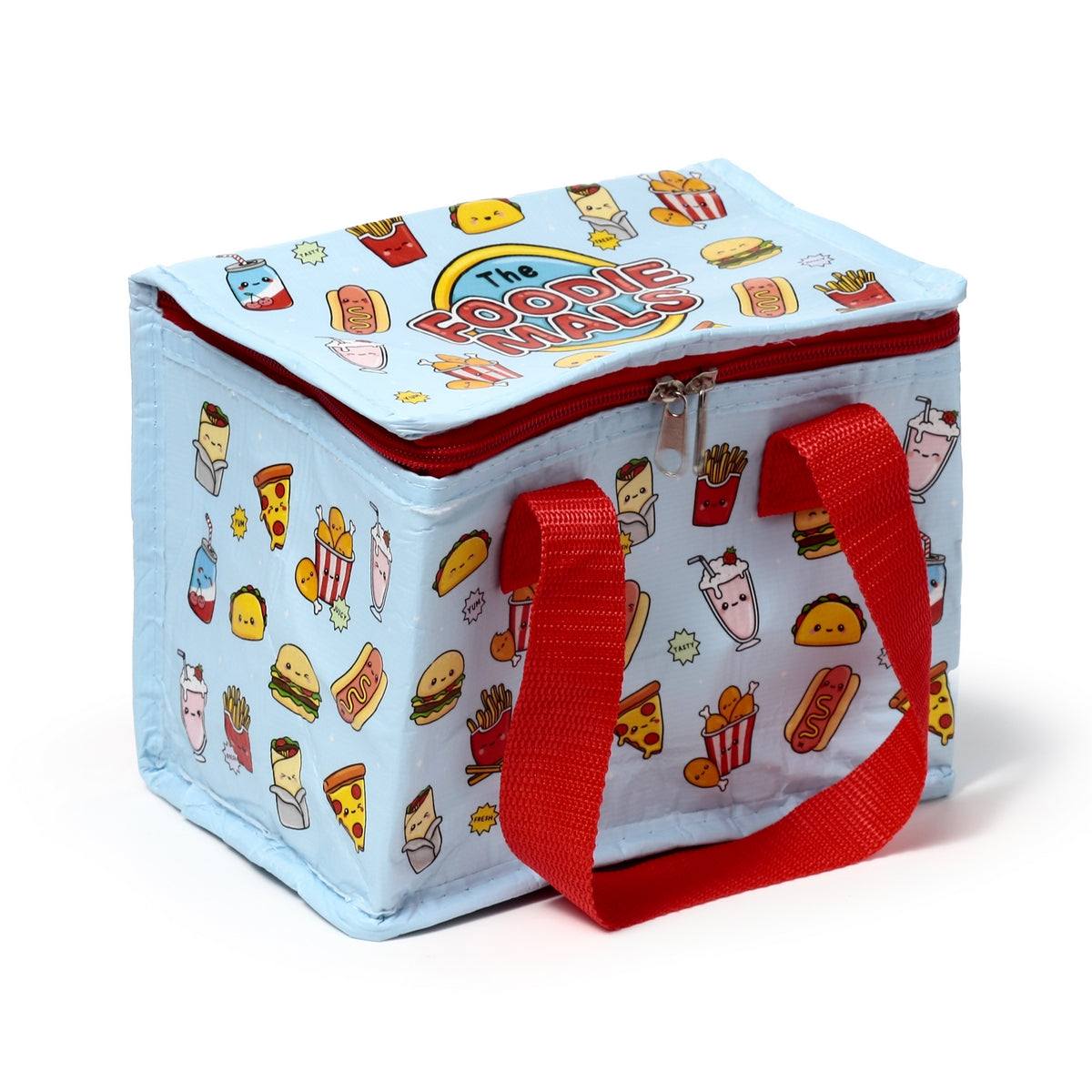 Foodiemals Insulated Cool Bag Lunch Bag Recycled Plastic - 20cm