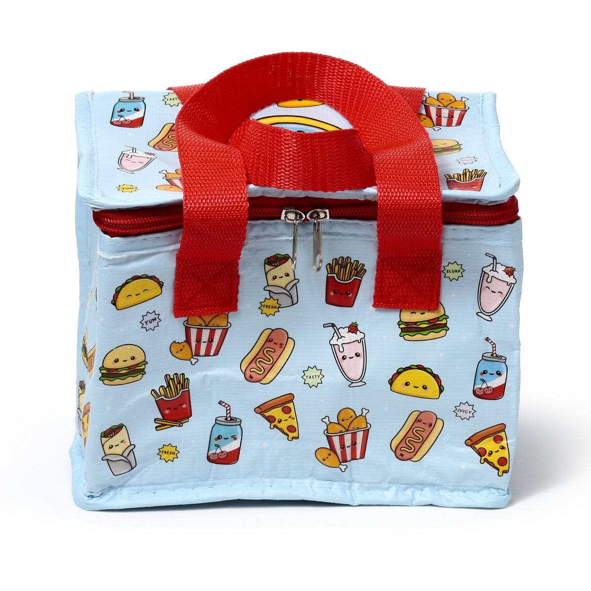 Foodiemals Insulated Cool Bag Lunch Bag Recycled Plastic - 20cm