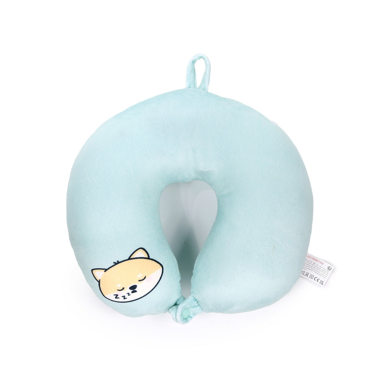 Adoramals Shuggs Shiba Inu Travel Pillow Toy