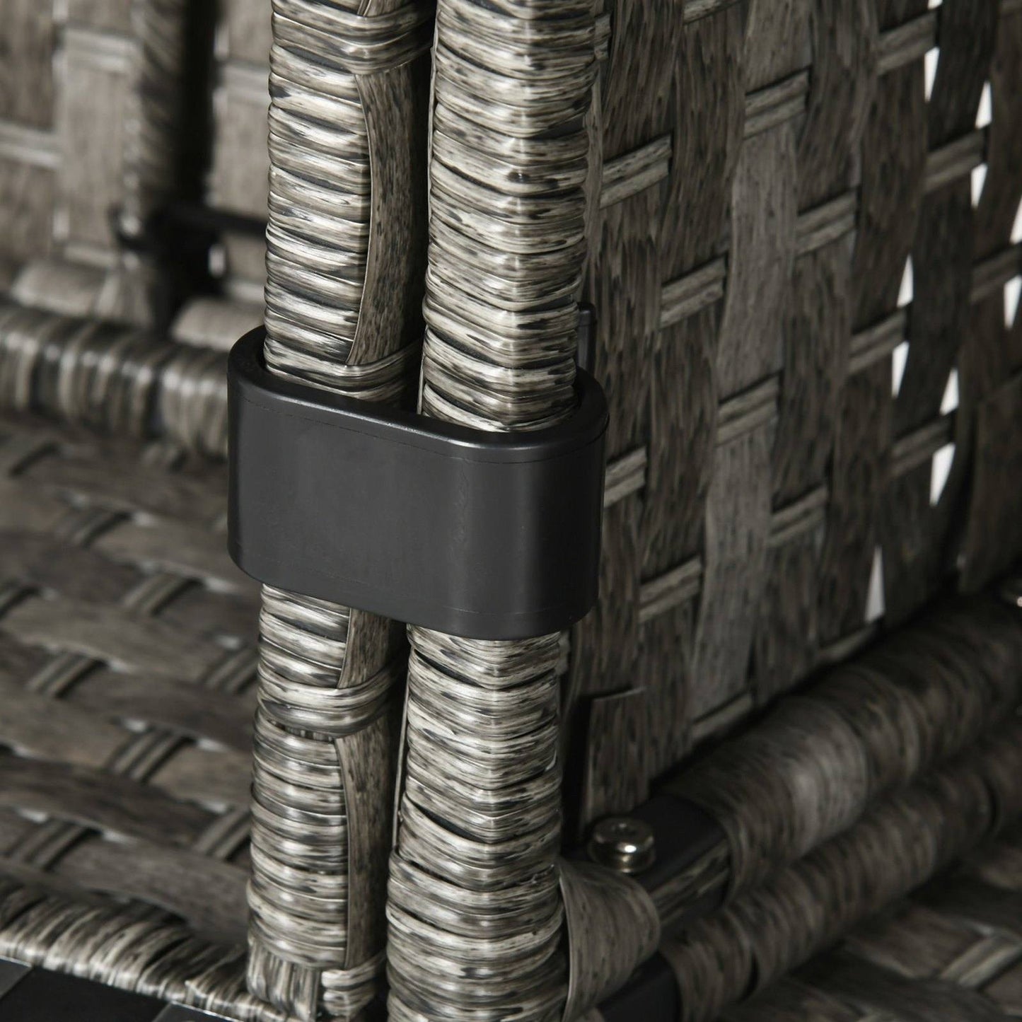 7-Pieces PE Rattan Garden Furniture Set