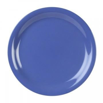 Narrow Rim Purple Melamine Plate 230mm / 9in - Pack Of 12