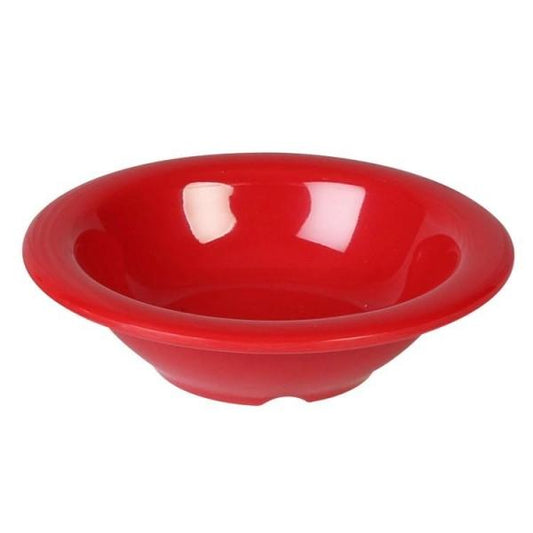 Melamine Pure Red Salad Bowl 384ml - Pack Of 12