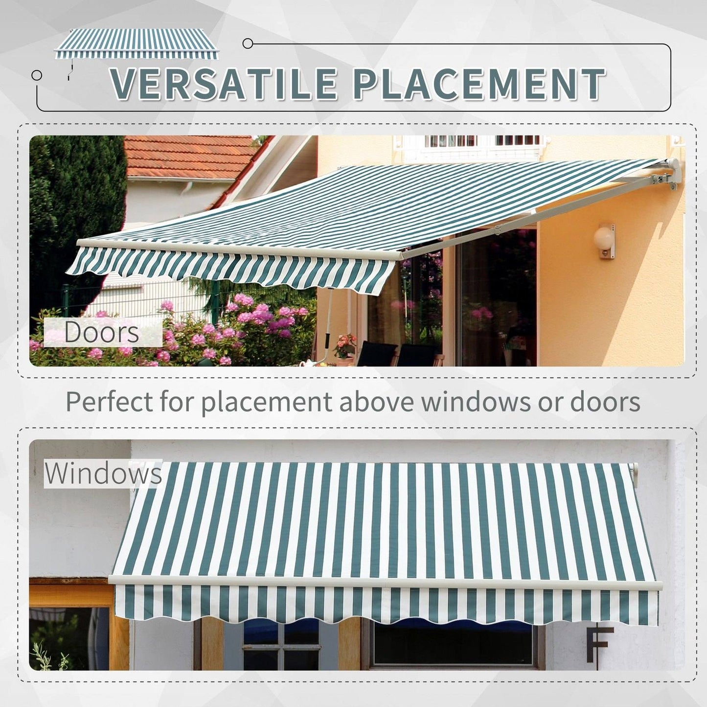 Manual Retractable Awning