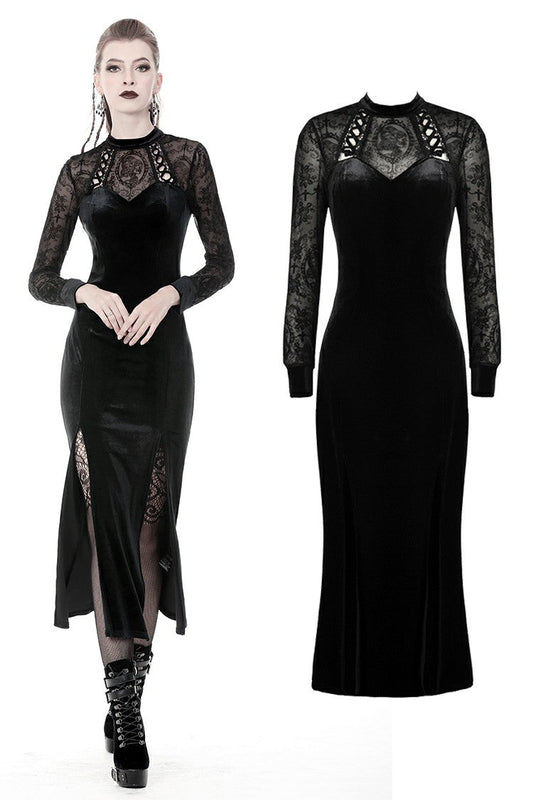 Dark In Love Lilja Velvet Dress