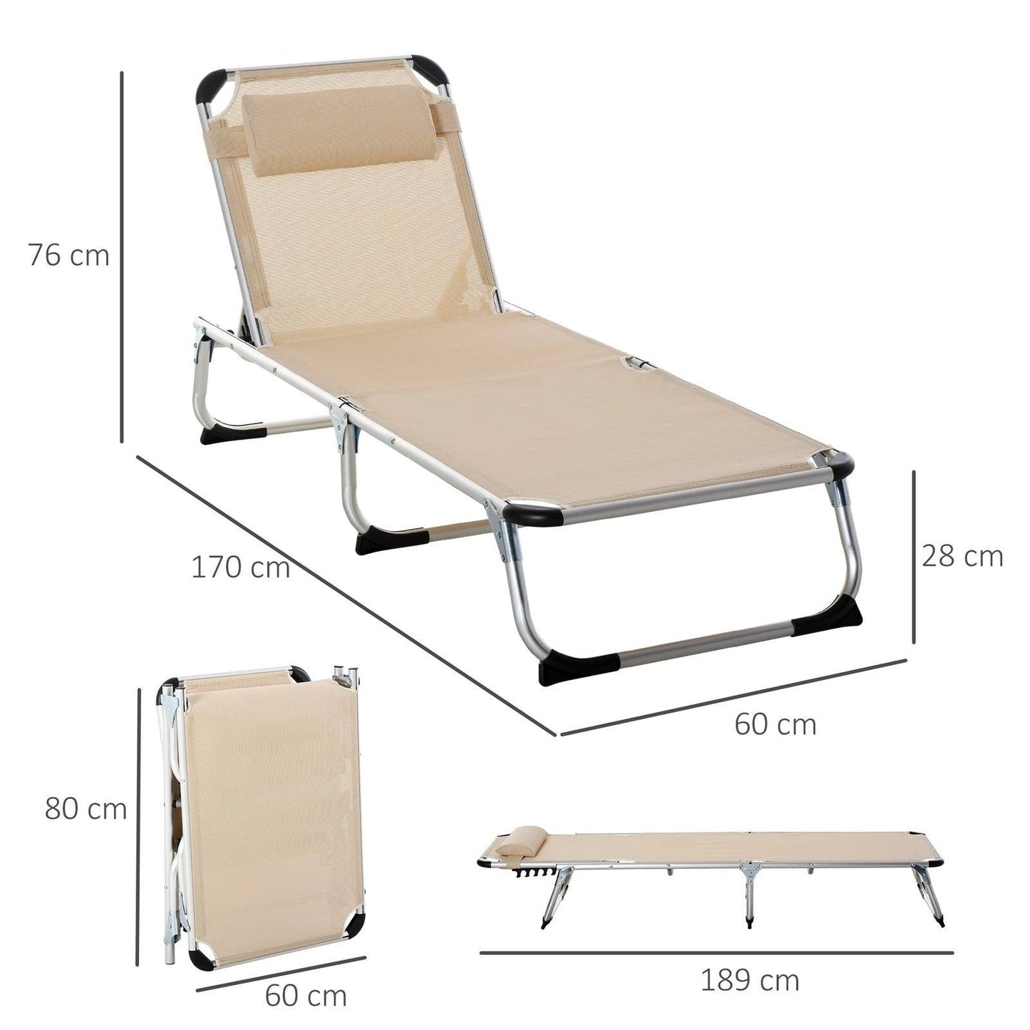Foldable Sun Lounger
