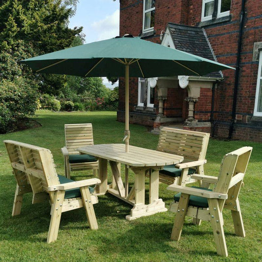 Ergo Garden Patio Dining Set by Croft - 6 Seat