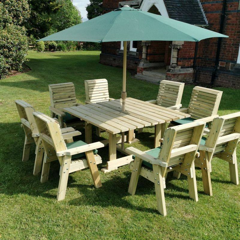Ergo Garden Patio Dining Set by Croft - 8 Seat