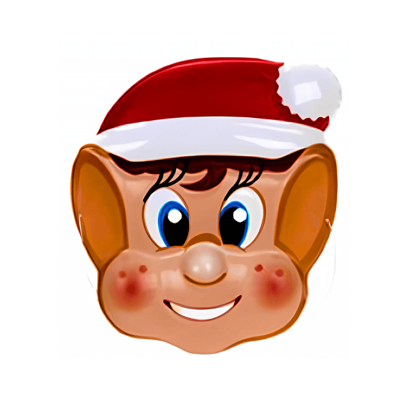 Mr Elf Christmas Face Mask