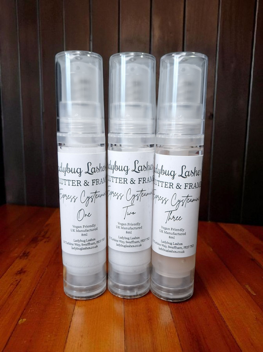 Express Cysteamine System – Airless Pumps (8ml) Duo Lash Lift & Brow Lamination System