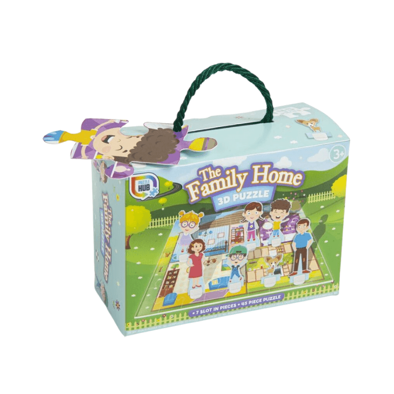 Wholesale 3D Family Home Jigsaw Puzzle - (Case of 12)