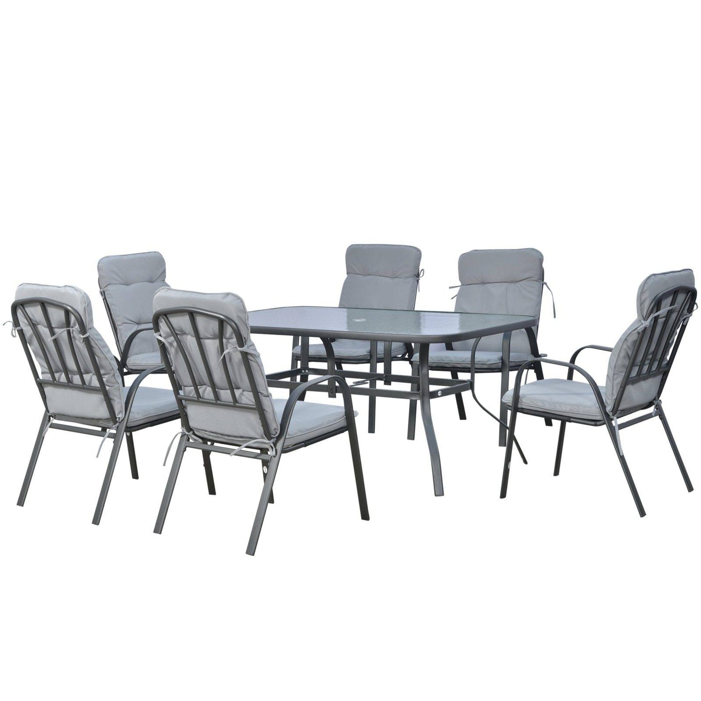 7Pieces Garden Dining Set