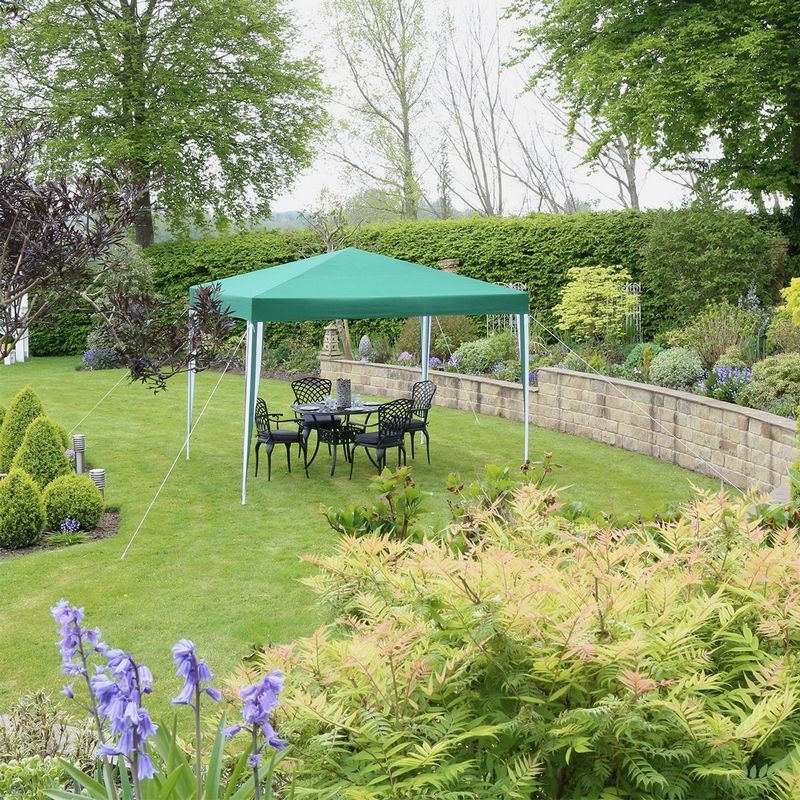 Garden Gazebo by Wensum with a 3 x 3M Green Canopy