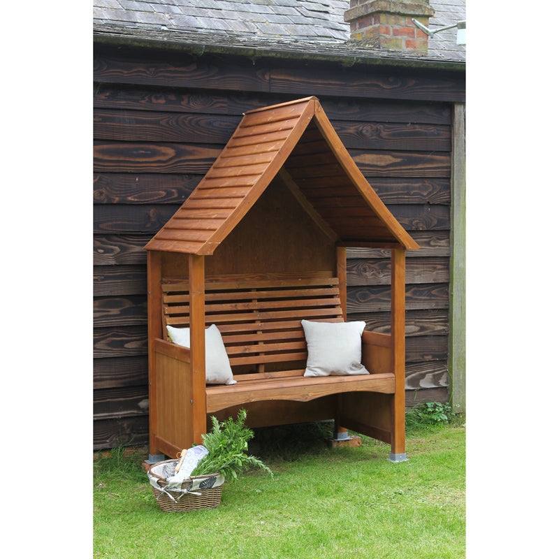 AFK Premium Goodwood Arbour Beech Stain 2 Seat