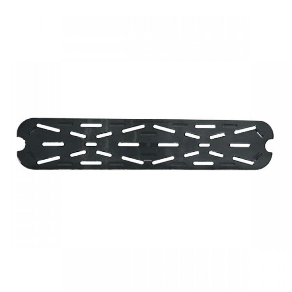 GN 1/2 Polycarbonate Gastronorm Drain Shelf Black
