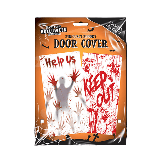 Wholesale Halloween Scary Door Cover - (Case of 24)