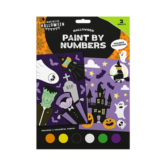 Wholesale Halloween Paint by Numbers - (Case of 24)