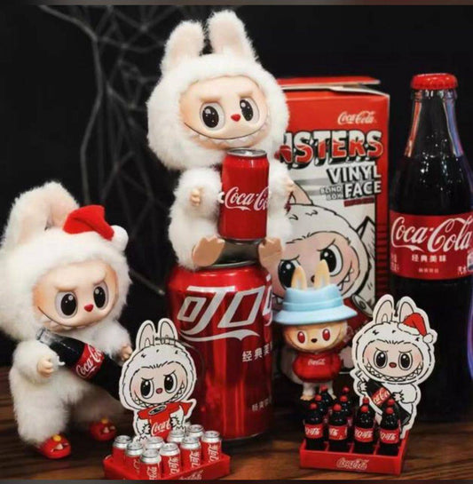 Labubu Toy Mystery Box with Coke