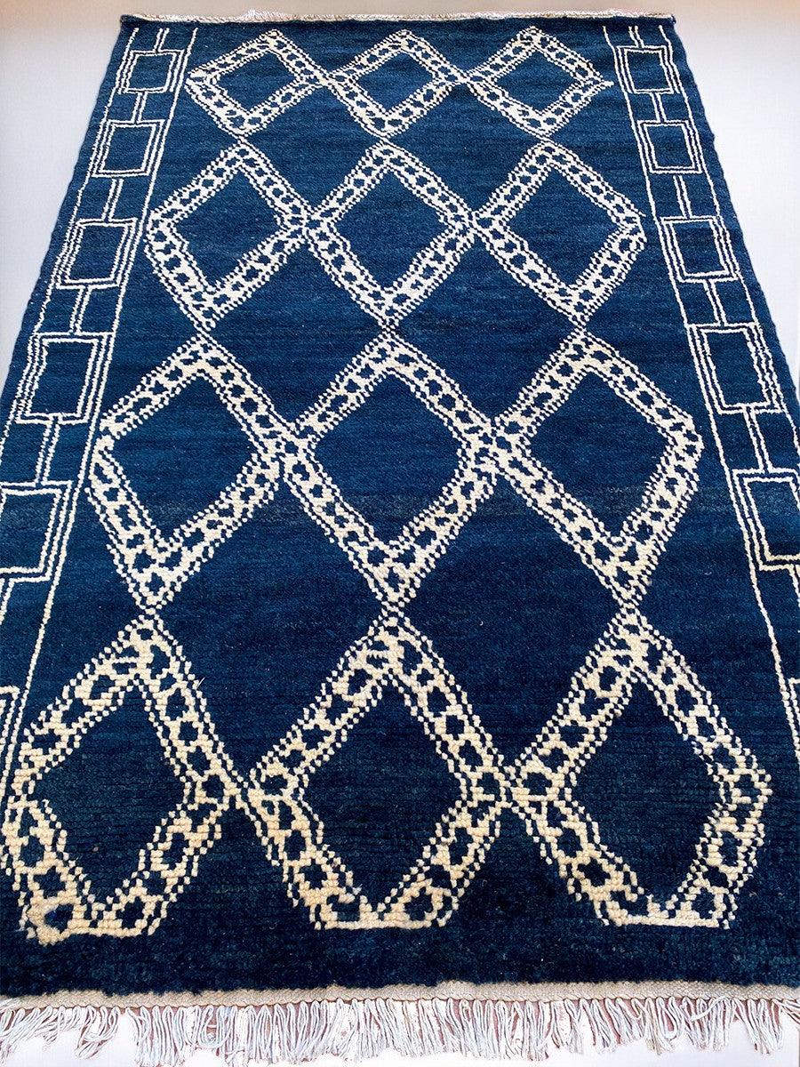 Nomad Hand Knotted Rug - Size: 6.2 x 4