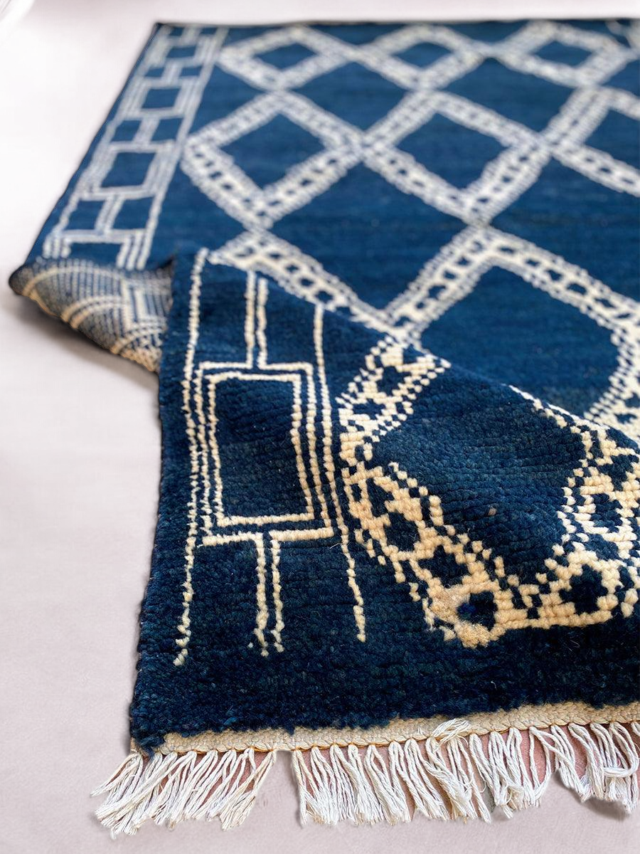 Nomad Hand Knotted Rug - Size: 6.2 x 4