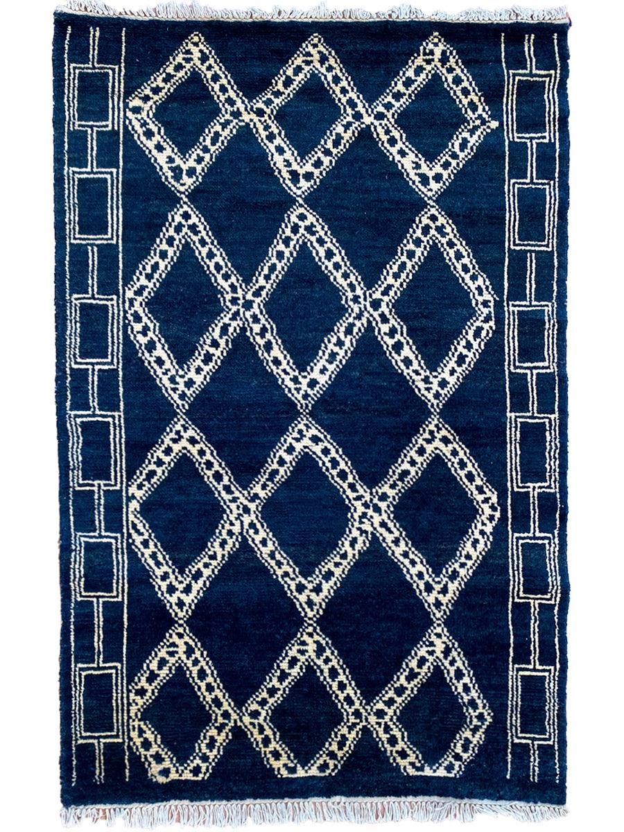 Nomad Hand Knotted Rug - Size: 6.2 x 4