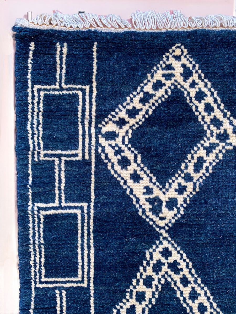 Nomad Hand Knotted Rug - Size: 6.2 x 4