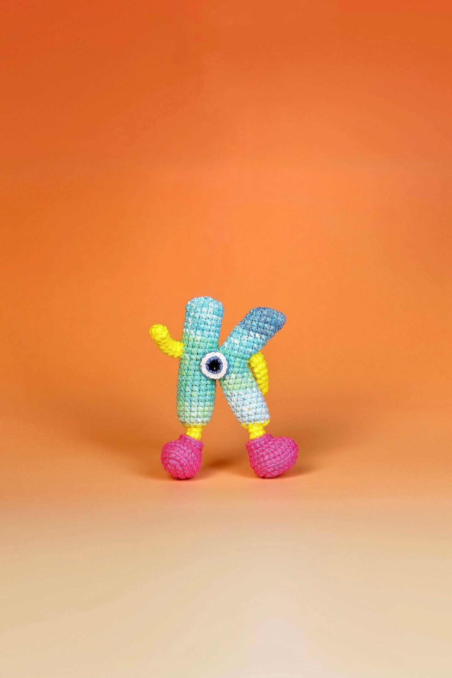 Letters Handcrafted Crochet Alphabet Friends - from A to Z - Perfect gift/ Name initials