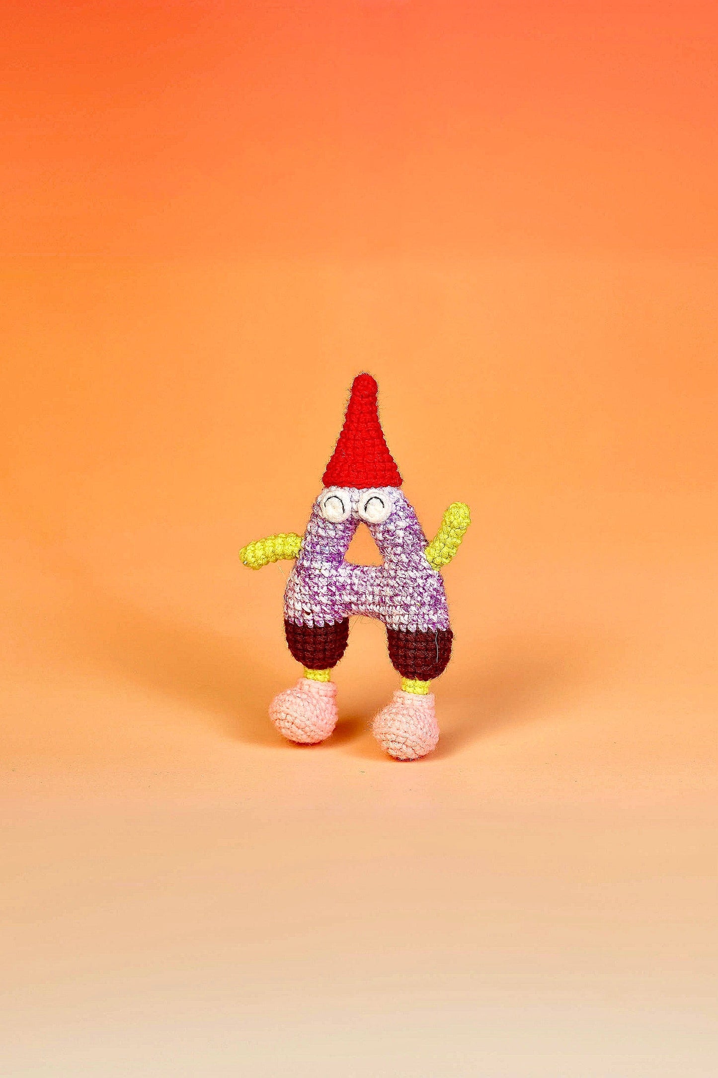 Letters Handcrafted Crochet Alphabet Friends - from A to Z - Perfect gift/ Name initials