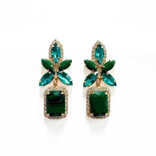 Analucia Statment Jewel Earrings