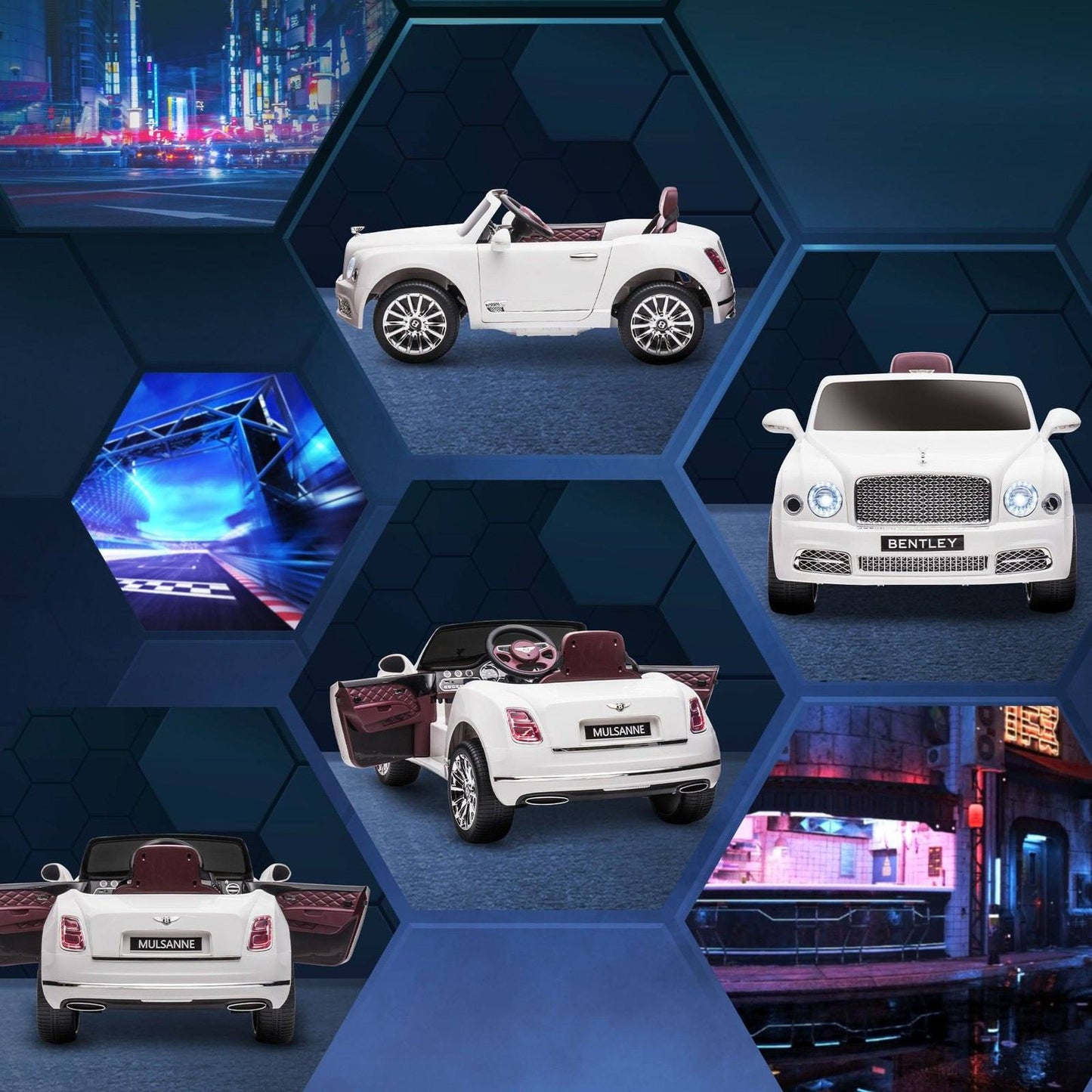 Kids Electric Ride On Car with Parent Remote