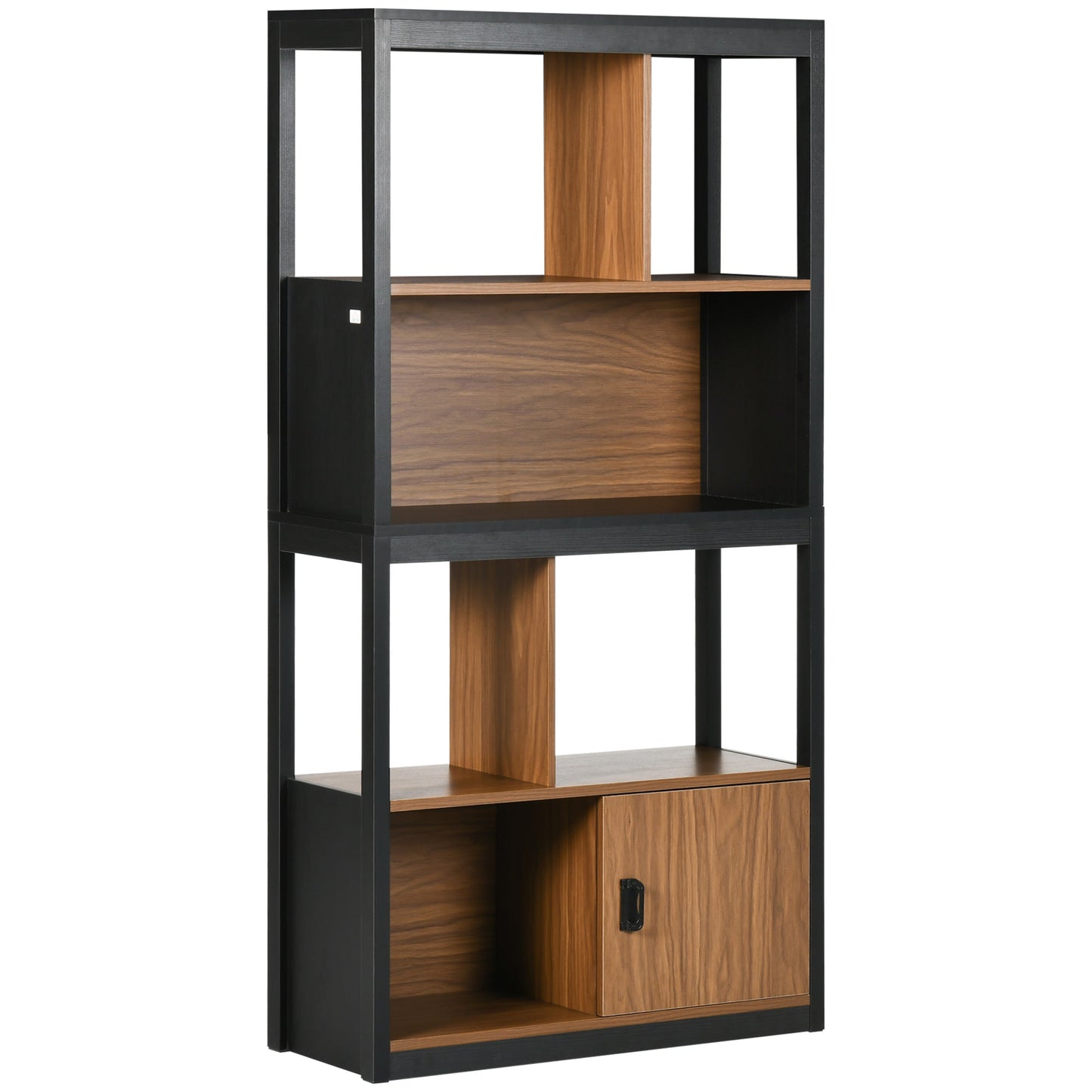 Modern 4-Tier Bookshelf