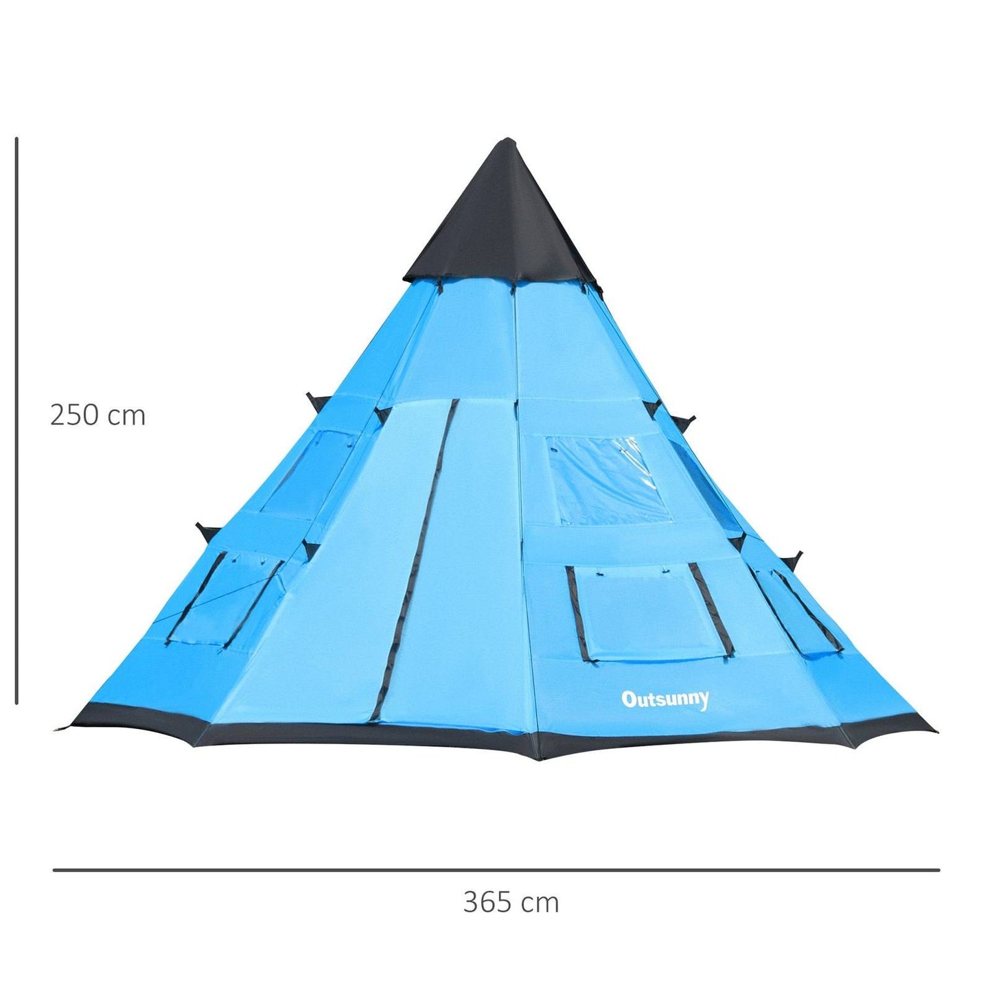 6 Men Tipi Tent
