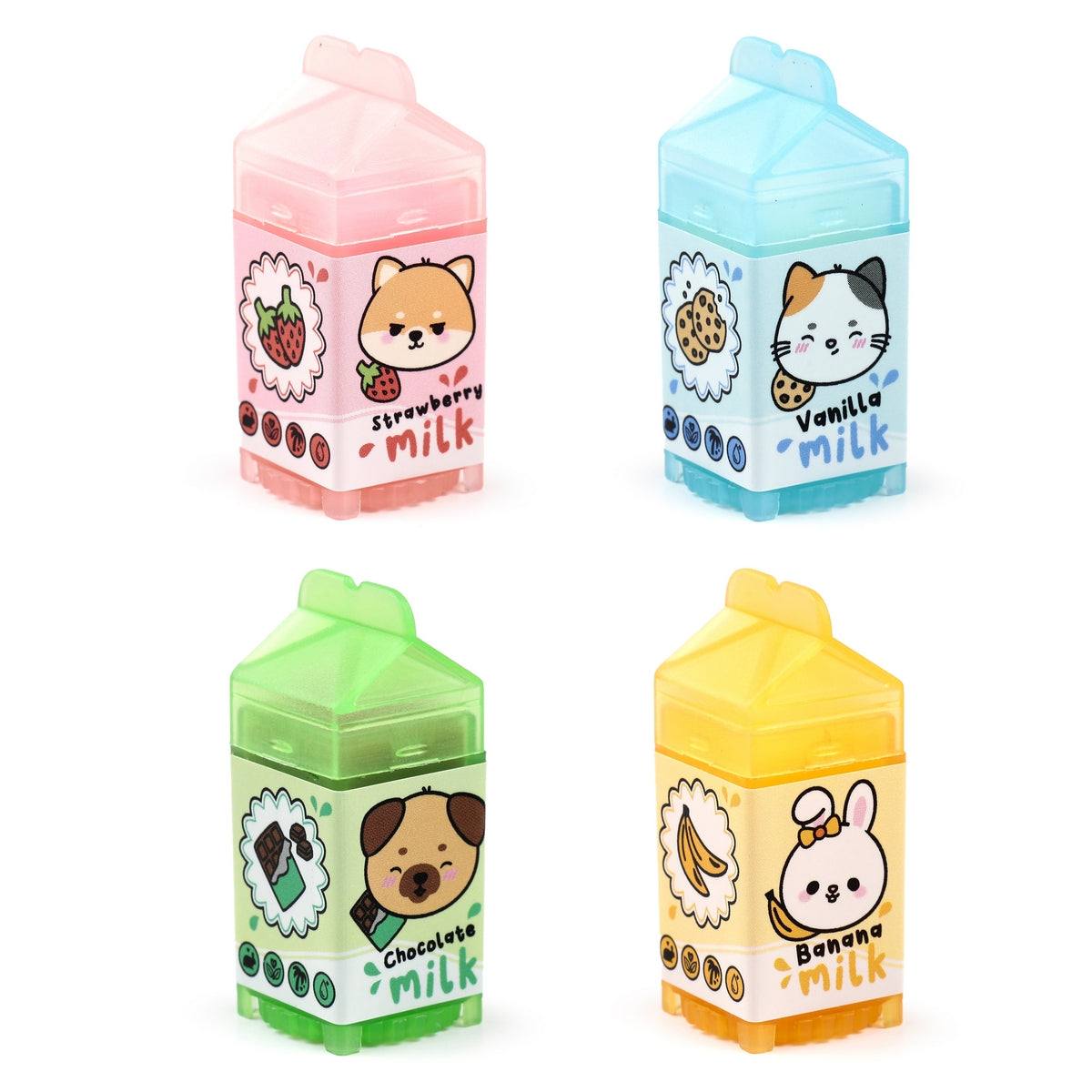 Adoramals Lip Balm in a Milk Carton - Assorted